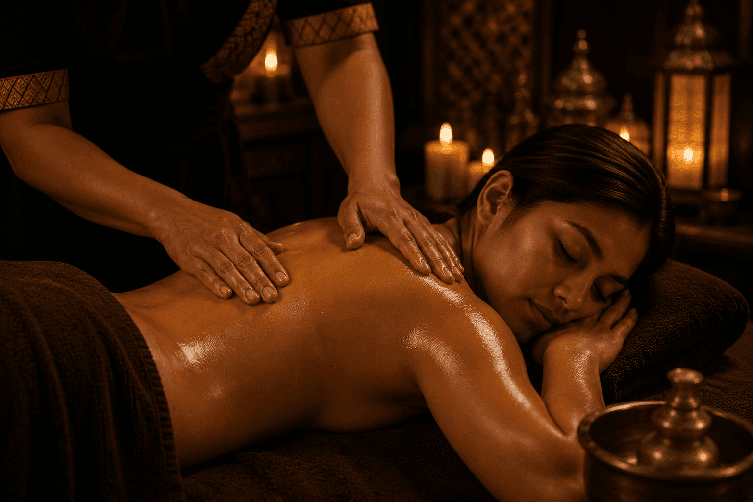 Hot Oil Massage