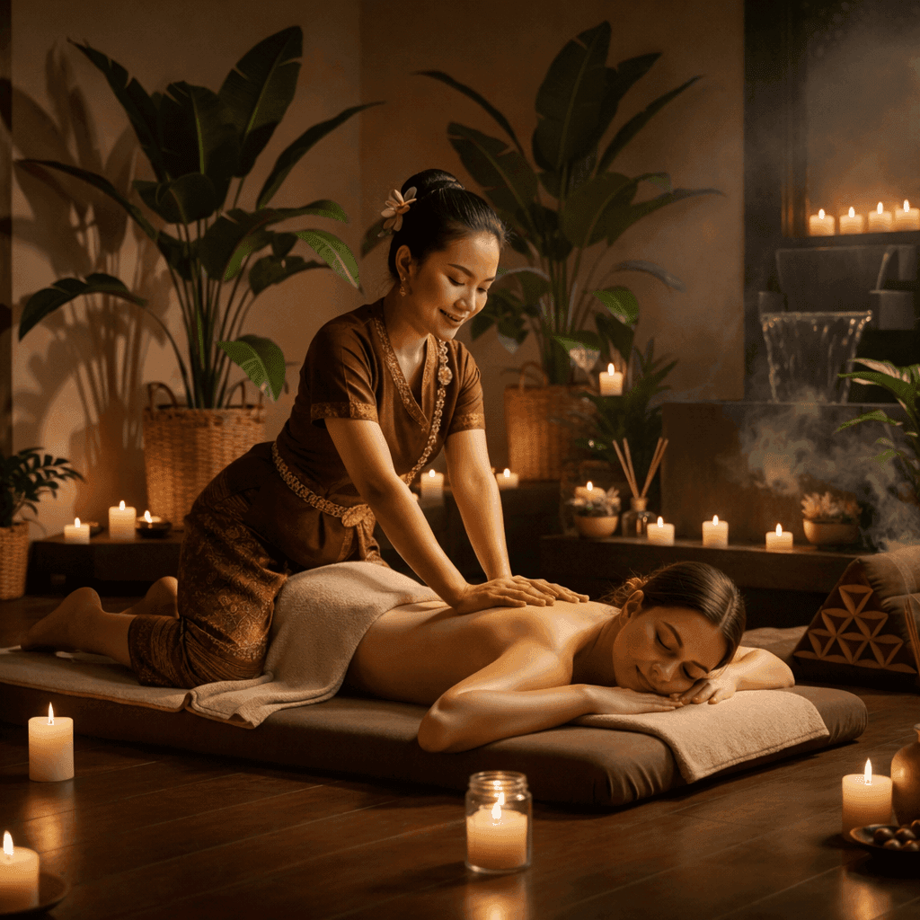 Thai spa treatment
